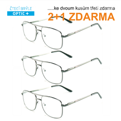 AKCE - OPTIC+ Sensible, dioptrické čtecí brýle 2+1 ZDARMA AKCE - OPTIC+ Sensible, dioptrické čtecí brýle 2+1 ZDARMA
