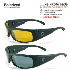 AKCE polarizační brýle POLARIZED Chopper 2B5+ 2.77Y BLUE PROTECTOR