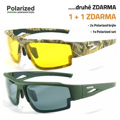 AKCE 1+1 ZDARMA, polarizační brýle POLARIZED ACTIVE SPORT 2Fi2Y+2Fi2M