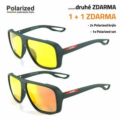 AKCE 1+1 ZDARMA, polarizační brýle POLARIZED 2MF7 Revo + 2MF7 BLUE PROTECTOR