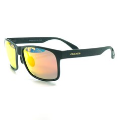 Polarizační okuliare POLARIZED SPECIAL 2MF8, čierny rám, Revo červenožlté
