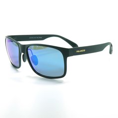 Polarizační okuliare POLARIZED SPECIAL 2MF8, čierny rám, Revo modré